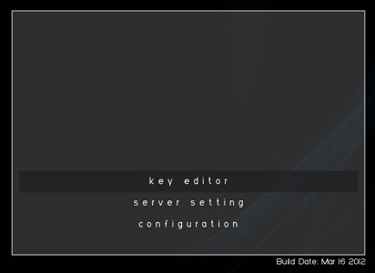 Go to the Key editor tab