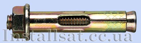 Metal anchor bolt