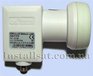 Single converter with circular polarization