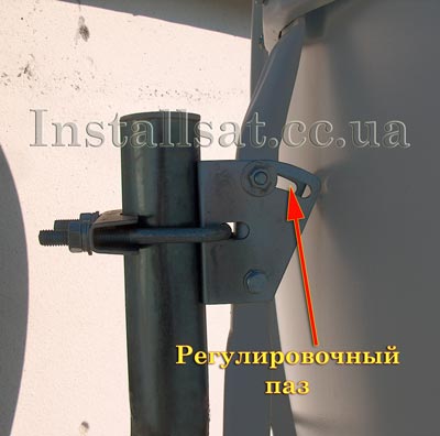 Регулювання антени на низькі супутники