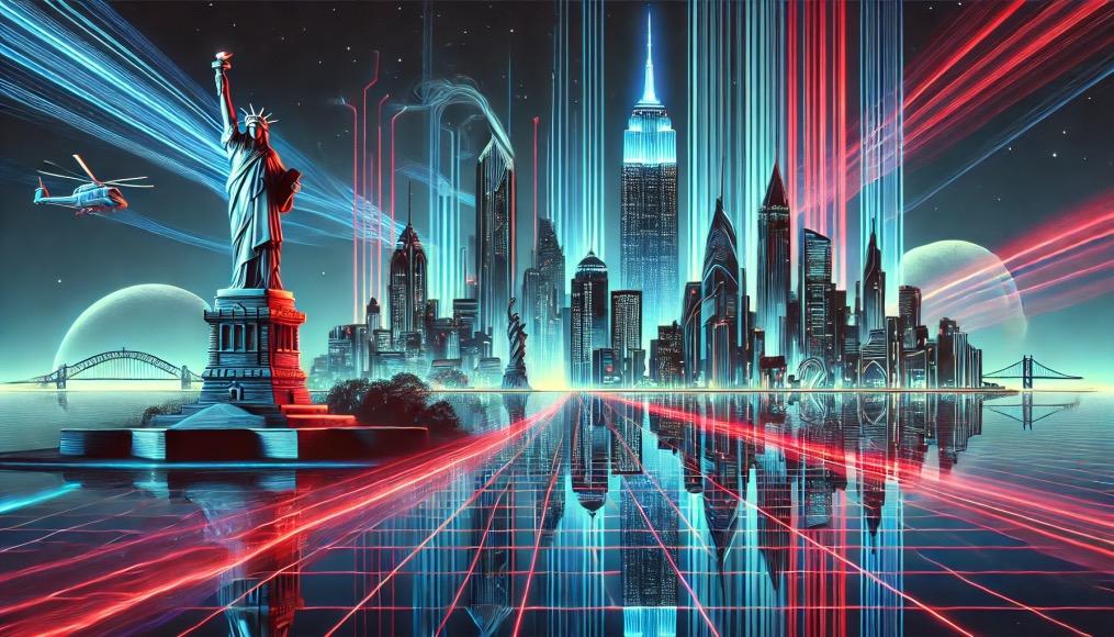 Ілюстрація до статті "Захоплююче висвітлення виборів у США від Al Arabiya: технологічне видовище"