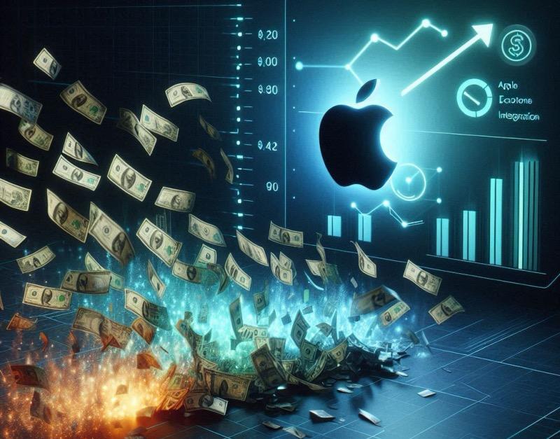 Illustration for the article "Apple TV+ Struggles to Catch Up: A Deep Dive into its Financial Performance"