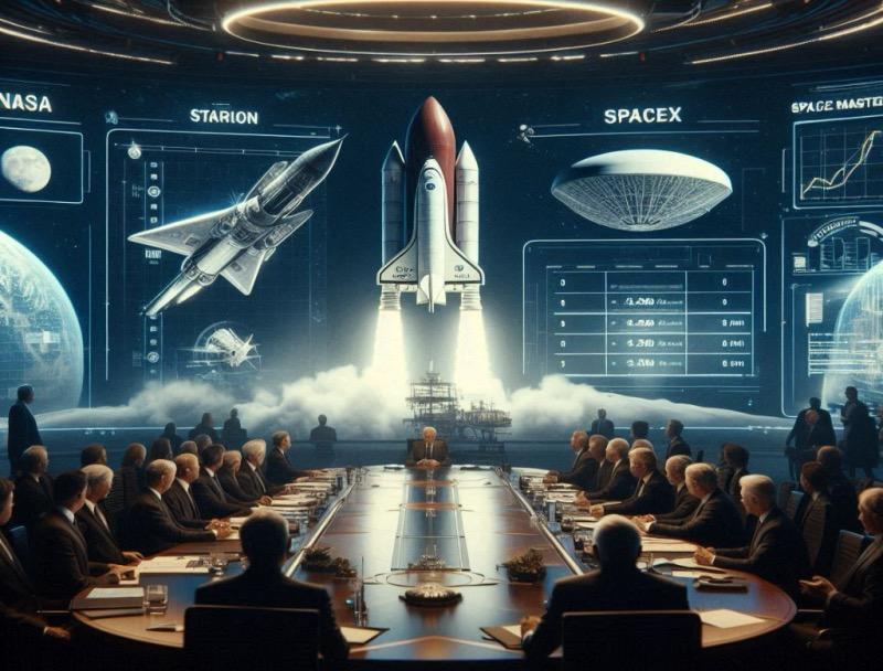Ілюстрація до статті "Суперечливі погляди на програму NASA Artemis: SLS проти Starship для місячних місій"