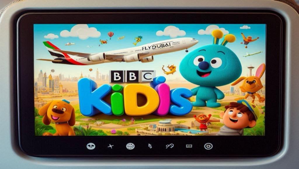 Ілюстрація до статті "BBC Kids запускається в розважальній системі flydubai"