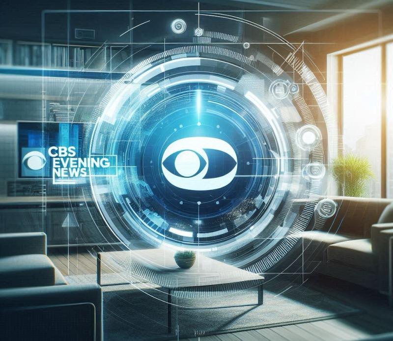 Ілюстрація до статті "CBS Evening News розширює свої можливості з новою програмою “Plus” у 2025 році"