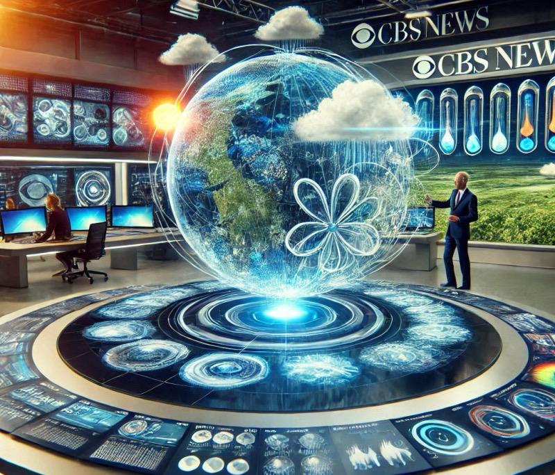 Ілюстрація до статті "CBS розширює метеорологічне покриття за допомогою нових телеведучих та покращеної стратегії"