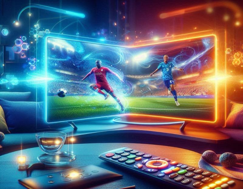 Illustration for the article "Comcast's New Xfinity Sports & News TV Package: A Winning Combination of Live Sports and News"