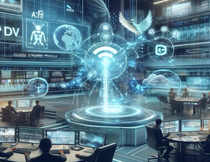 Ілюстрація до статті "Звіт Haivision про трансформацію мовлення за 2025 рік: ключові тенденції в медіатехнологіях"