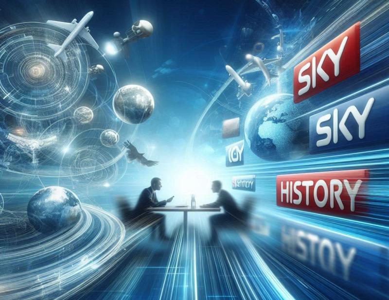 Illustration for the article "Hearst Networks UK Extends Distribution Deal with Sky"