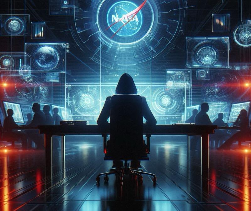 Illustration for the article "House Democrats Demand Transparency from NASA Regarding Department of Government Efficiency"
