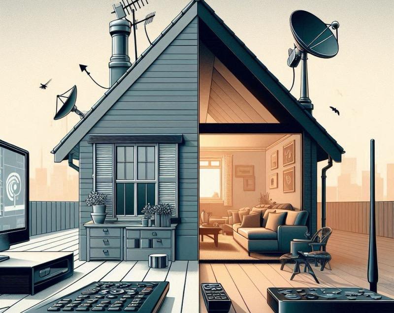 Illustration for the article "IPTV Adoption in the UK: Challenges and Opportunities"