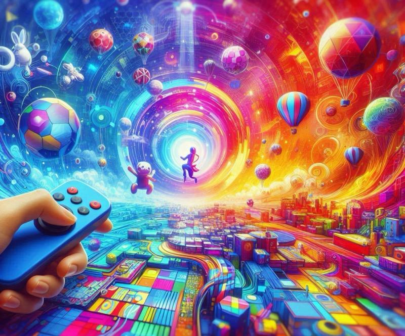 Illustration for the article "LG Smart TVs Enhance Gaming Experience with Magic Remote"