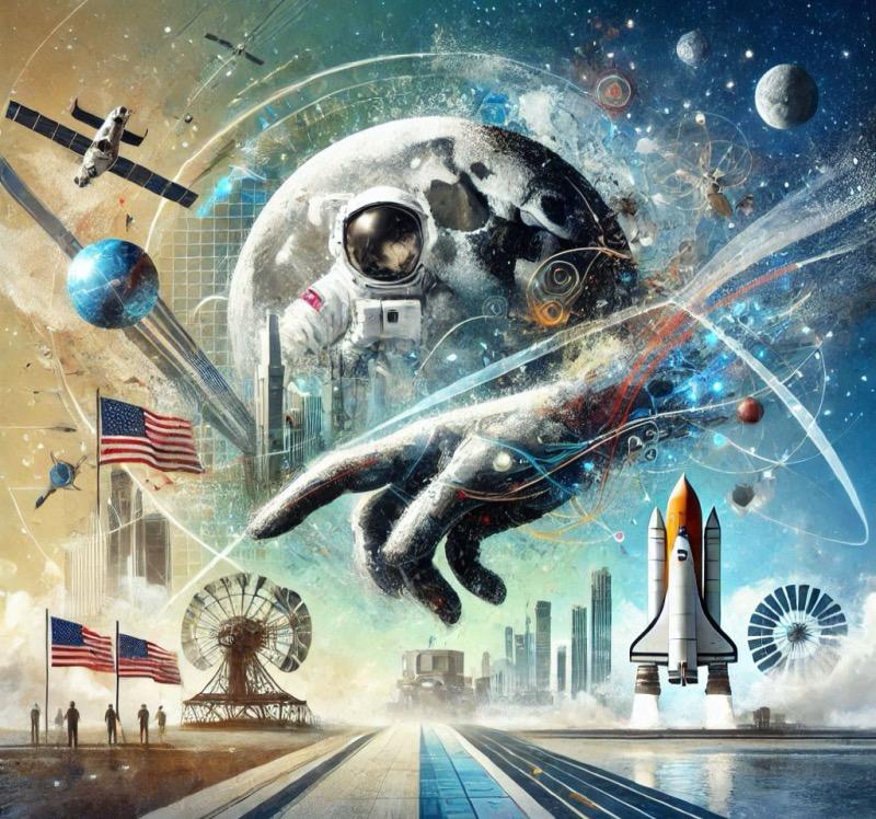 Ілюстрація до статті "Майбутнє NASA під керівництвом Айзекмана: оптимізм та невизначеність щодо програми Artemis"