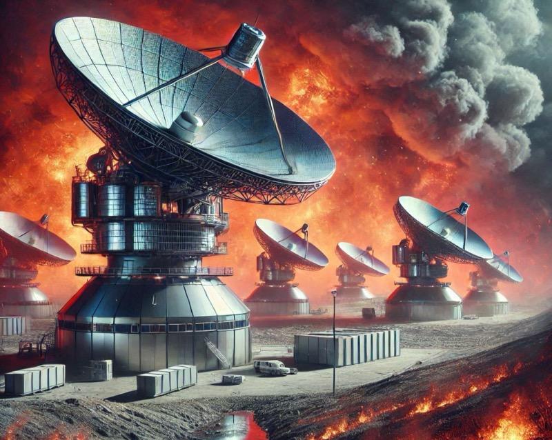 Ілюстрація до статті "Евакуація Лабораторії реактивного руху NASA через руйнівні пожежі в Каліфорнії"