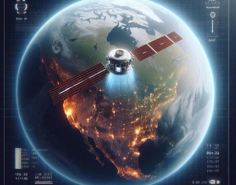 Ілюстрація до статті "OroraTech розширює свою діяльність у США, посилюючи можливості моніторингу лісових пожеж"