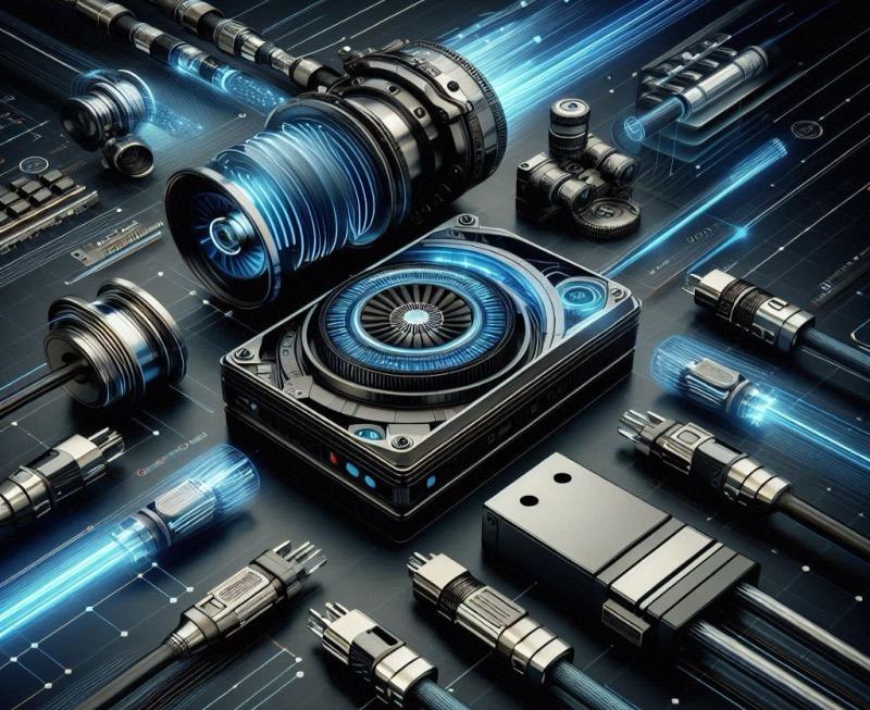 Illustration for the article "OWC Unveils High-Performance Storage and Connectivity Solutions for Video Professionals"
