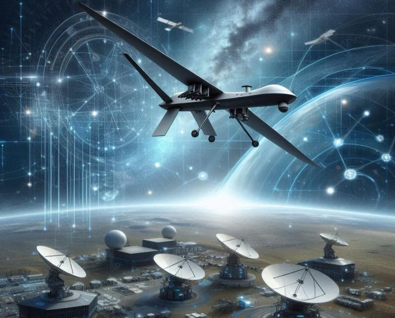 Illustration for the article "Redwire Acquires Edge Autonomy for $925 Million, Expanding into Defense Technology"