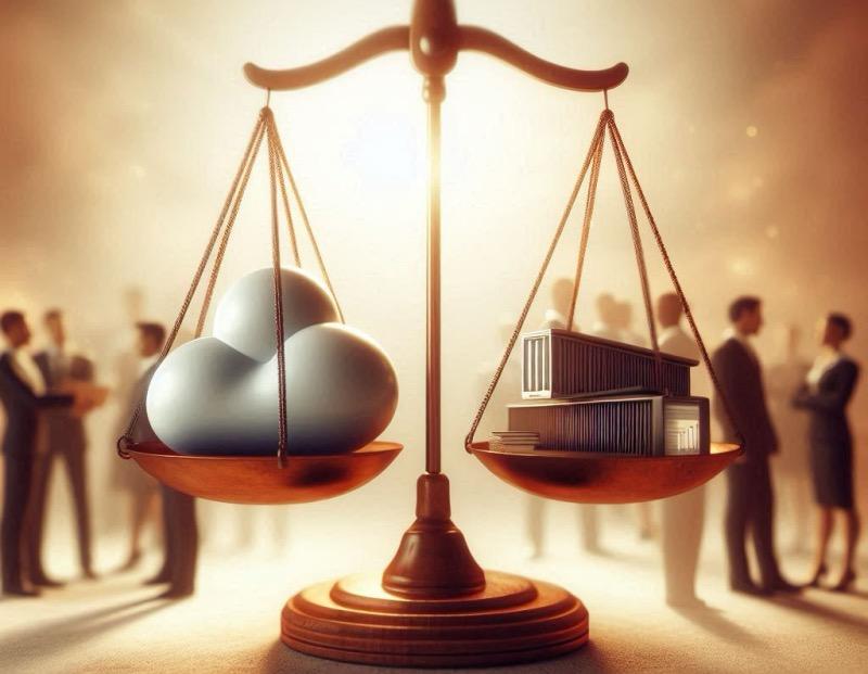Ілюстрація до статті "Змінюваний ландшафт хмарних рішень: медіакомпанії переоцінюють свої стратегії"