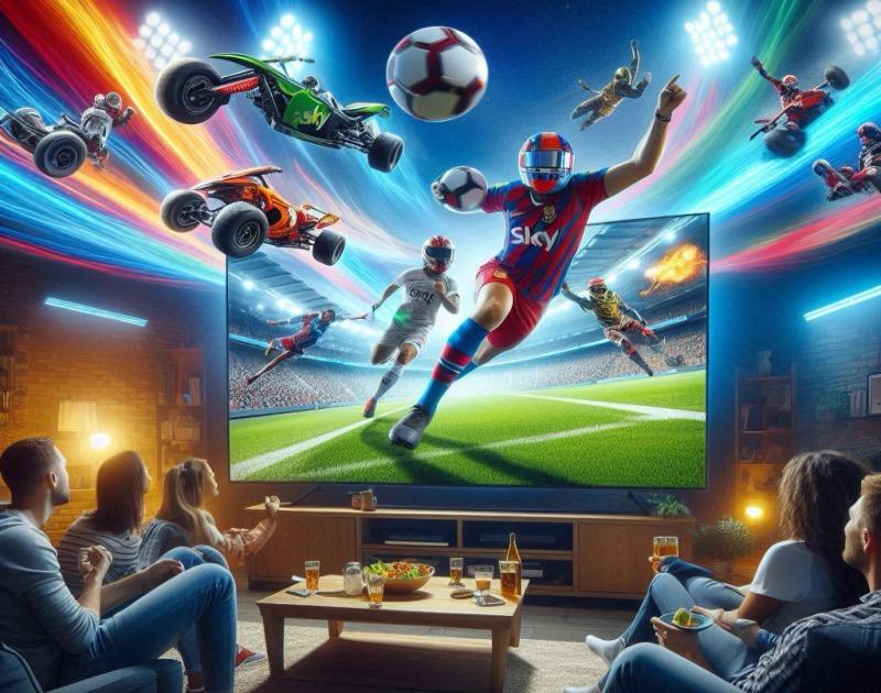 Illustration for the article "Sky Deutschland Launches trendSports App, Expanding Pay-TV Reach"