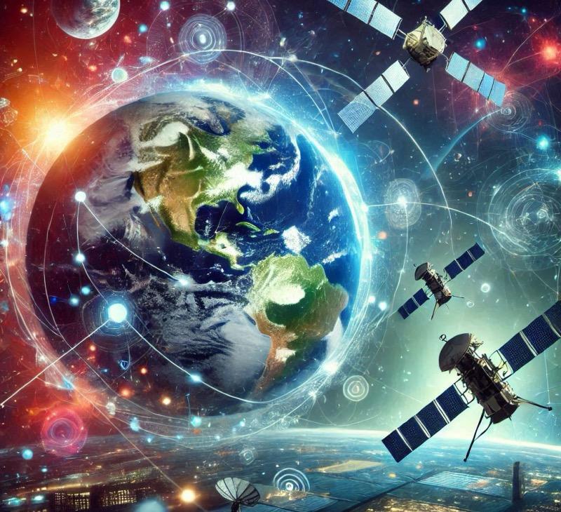 Ілюстрація до статті "Децентралізована космічна мережа Spacecoin: З’єднання незалежних"