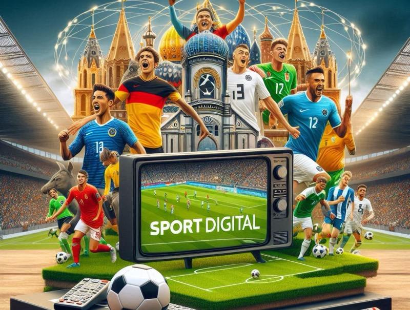 Illustration for the article "Sportdigital Secures Extensive UEFA Youth Football and Futsal Rights"