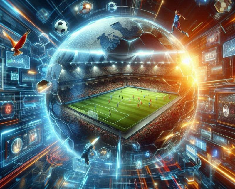 Illustration for the article "Streaming Services to Dominate Sports Rights Spending by 2025"