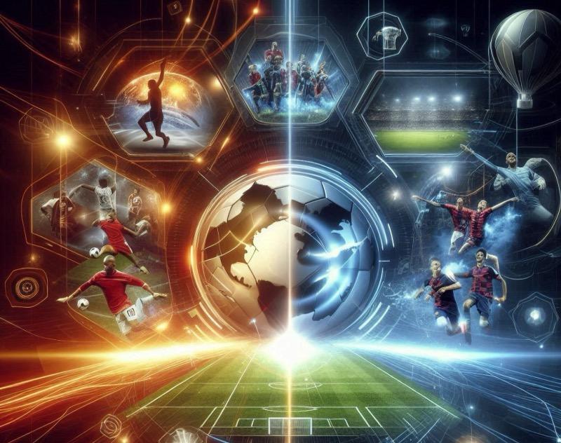 Illustration for the article "Streaming Services Expand Sports Content Significantly"