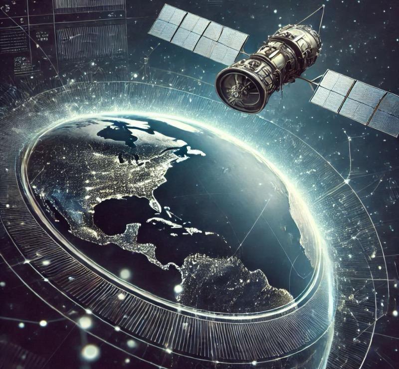 Ілюстрація до статті "Сузір'я Lightspeed від Telesat проходить ключовий огляд проекту, готуючись кинути виклик Starlink"