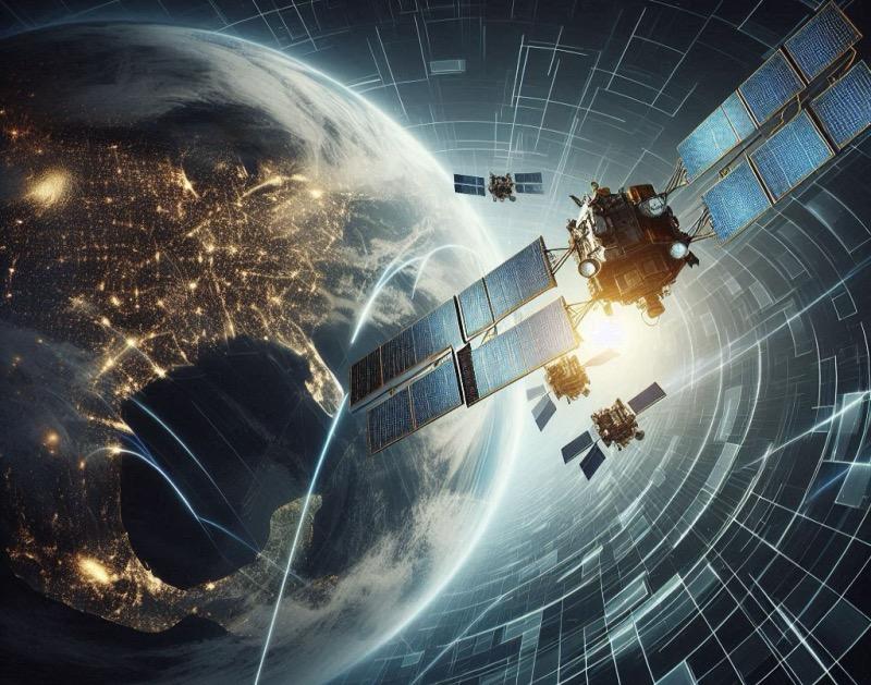 Ілюстрація до статті "Затримка запуску платформи координації космічного руху США через протест щодо контракту"
