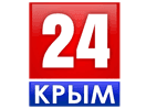 Logo of the channel "24 Krim (Crimea 24)"