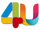 Logo of the channel "4U TV"