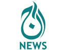 Logo of the channel "AAJ News"