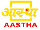 Logo of the channel "Aastha TV UK"