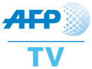Logo of the channel "AFP TV"
