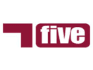 Logo of the channel "Alkass Five"