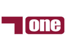 Logo of the channel "Alkass One"
