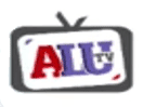Logo of the channel "Alu TV"