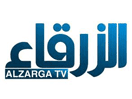 Logo of the channel "Alzarga TV"