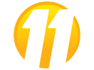 Logo of the channel "Canal 11 Costa Rica"