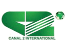 Logo of the channel "Canal 2 International"