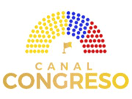 Logo of the channel "Canal Congreso"