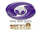 Logo of the channel "DD Bharati"