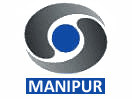 Logo of the channel "DD Manipur"