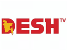 Logo of the channel "Desh TV"