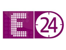 Логотип каналу "E24 India"