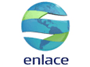 Logo of the channel "Enlace"