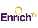 Logo of the channel "Enrich TV"