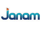 Logo of the channel "Janam TV"