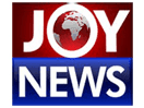 Logo of the channel "Joy News"