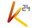 Logo of the channel "K24 TV"